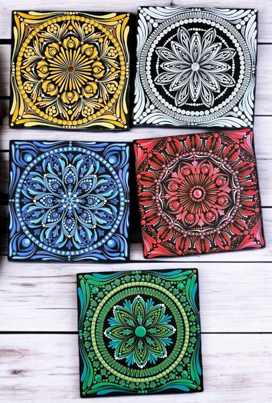 Feng Shui 5 Elements Mandala Set